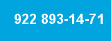 922 893-14-71 922 893-14-71
